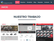 Tablet Screenshot of guaguamedia.com